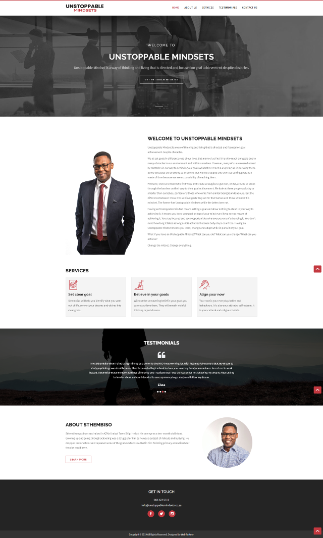 business website design