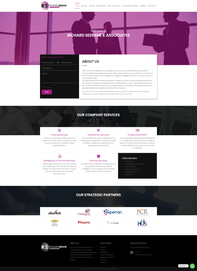 Intelligence Web Design